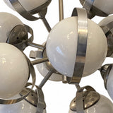1960's Chrome sputnik chandelier.