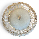 Flush ceiling light attributed to Emil Stejnar.