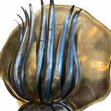 Pair of two tone 1970's wall lights by Maiosn Honore Paris.