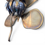 Pair of two tone 1970's wall lights by Maiosn Honore Paris.