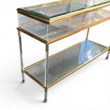 Rare 1970's Italian display console.