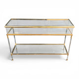 Rare 1970's Italian display console.