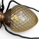 1960's  Murano  wall light modelled as a spider.