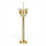 Elegant, bronze, French Art deco floor lamp. Circa 1920.