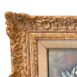 Framed early twentieth century expressionist  still life .