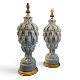 Large   Casa Pupo ceramic lamps circa 1960,