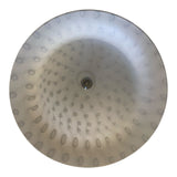1970's German glass pendant light by Peill & Putzler with Murano glass shade.