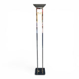 1970's smoked chrome and gold Italian up lighter .