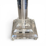 1970's Italian perspex table lamp.