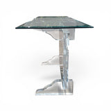 1970's Italian perspex console table by Fabian Art.
