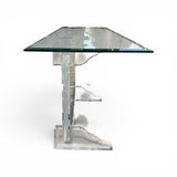 1970's Italian perspex console table by Fabian Art.