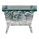 1970's Italian perspex console table by Fabian Art.