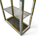 A  fabulous Pair of tall 1970's display units designed by Renato Zavi .