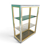 A  fabulous Pair of low 1970's display units designed by Renato Zavi .