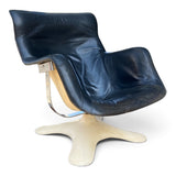 Original Karuselli lounge chair designed by Yrjo Kukkapuro in 1964 .