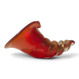 Murano glass shell sculpture by Mazzega.