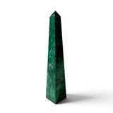 Malachite obelisk.