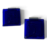 Large pair of Murano glass door handles.