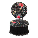 Early Mark Brazier-Jones Chair in original Kimono upholstery .