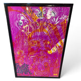 Original framed 'Show your Head ' Legalise pot rally poster 1968.