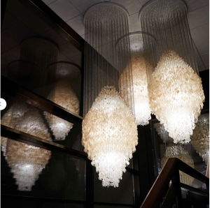 Vintage Verner Panton Fun 8DM  chandelier .