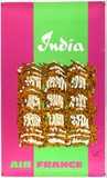 Original 1968 Air France travel poster promoting India ,designed by Georges Mathieu  .