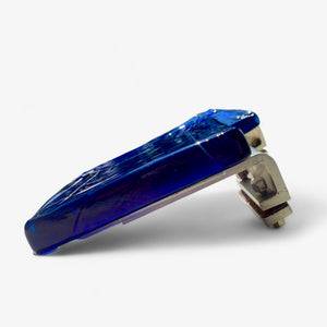 Large pair of Murano glass door handles.