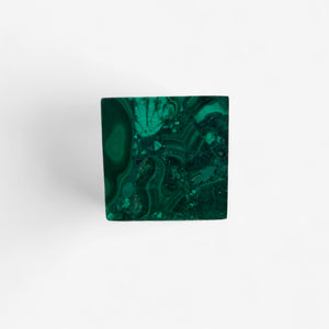 Malachite obelisk.