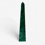 Malachite obelisk.