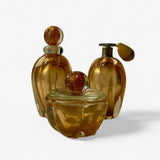 Early twentieth century Barovier dressing table set.