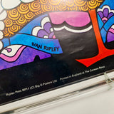 Original Ivan Ripley psychedelic poster for the big o poster company.