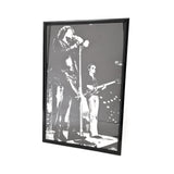 Original black and white 1970's framed posters of The Doors .