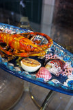 X Ceramic Lobster Plate