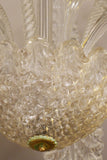 X 1930 s Murano Glass Chandelier
