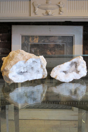 Large Saharan quartz Geode