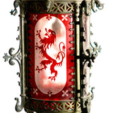 Stunning English Gothic hall lantern circa 1880.