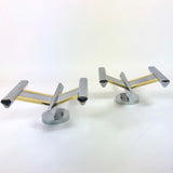 Fabulous pair of Scolari Modernist wall lights.
