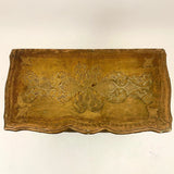 Pair of very decorative gilt Italian Florentine bedside cabinets .