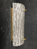 Pair of Murano  Glass Wall Lights circa 1970 .