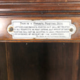 Original late 19th century country house post box.