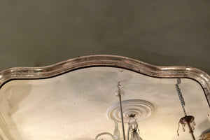 X Large Silver Mirror