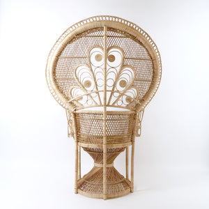 Unusual and very decorative mid century' Emanuelle' chair.