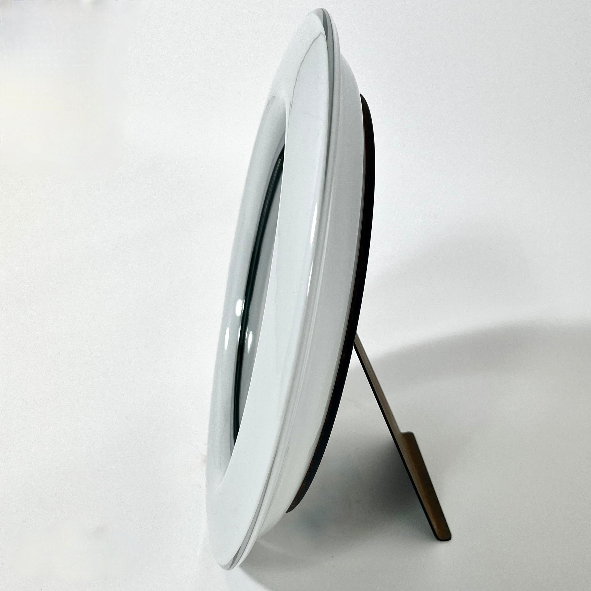 1970's circular Murano glass photo frame.