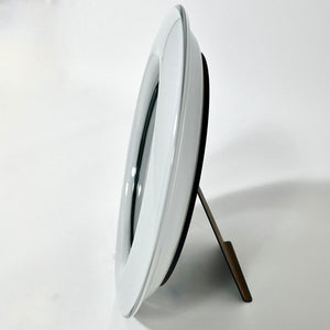 1970's circular Murano glass photo frame.