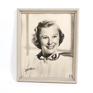 Original framed photo image of June Allyson  circa 1950.
