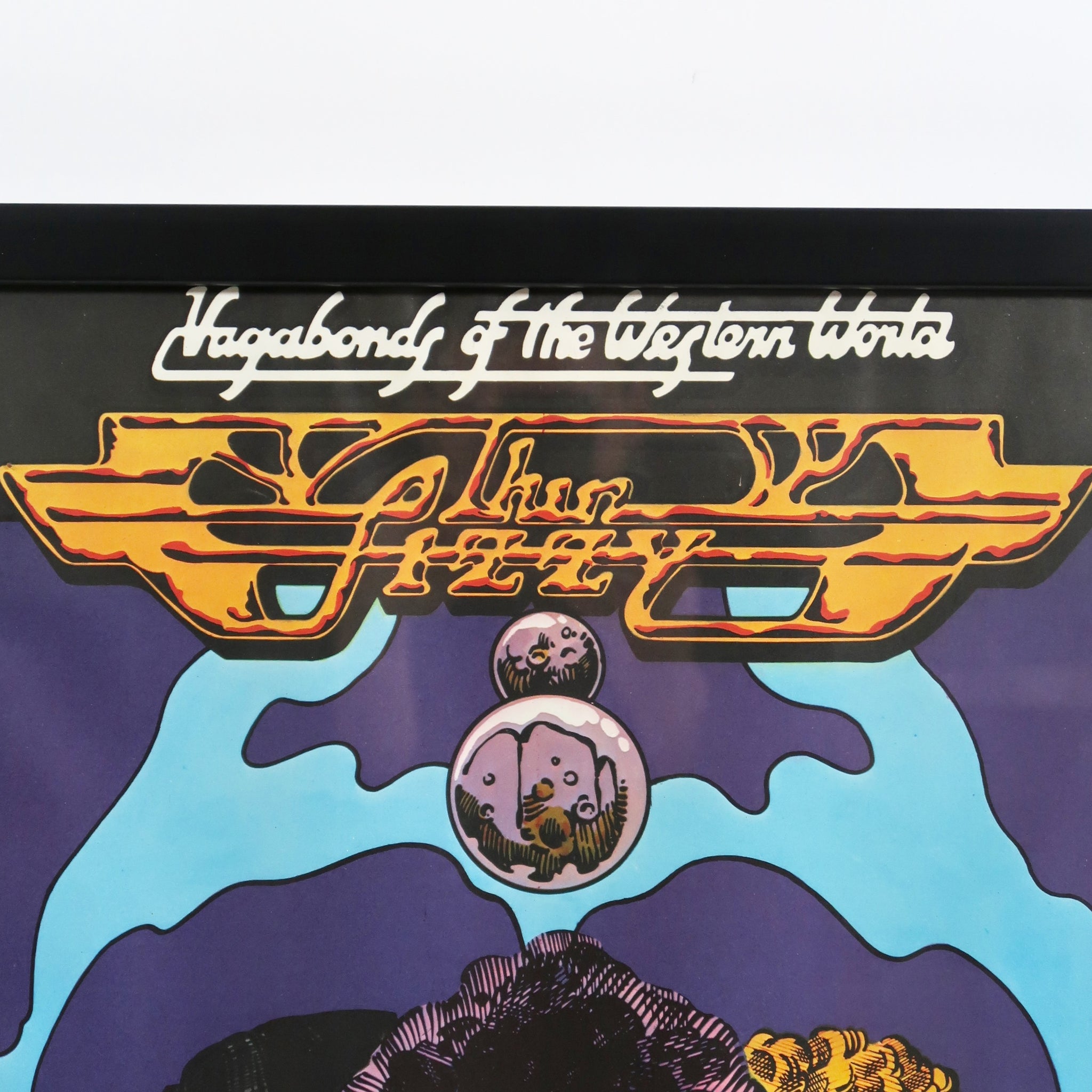 Thin Lizzy, Vagabonds of the Western World poster 1973 .