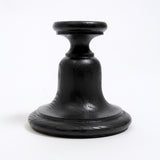 Hand turned and ebonised wood display stand.
