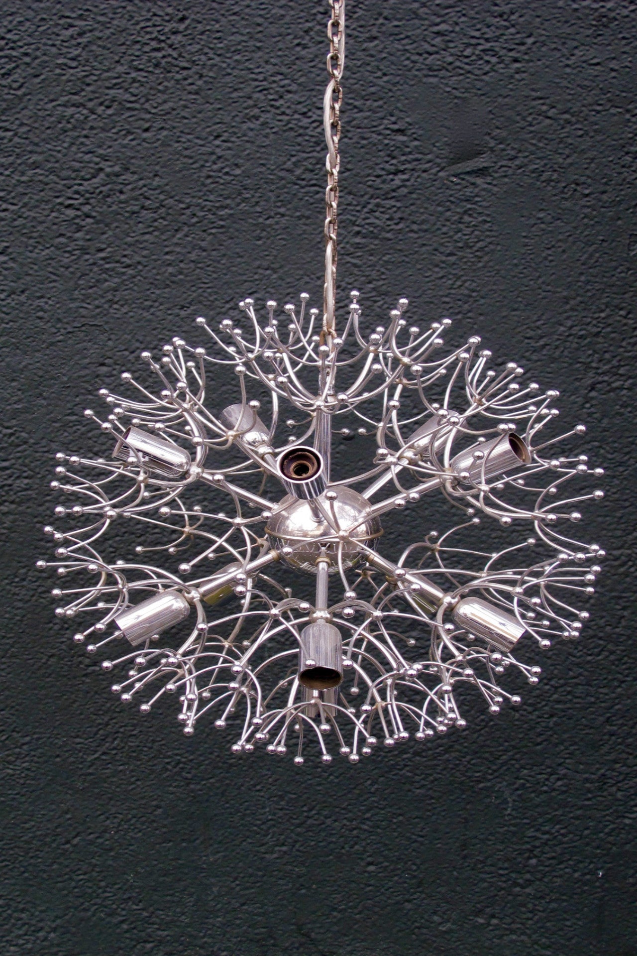 X Chrome sputnik Chandelier