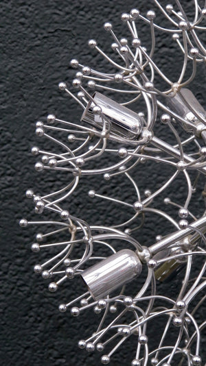 X Chrome sputnik Chandelier