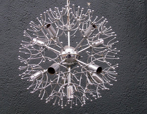 X Chrome sputnik Chandelier